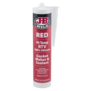 Hi-Temp Red Silicone Gasket Maker & Sealant - 10.3 oz